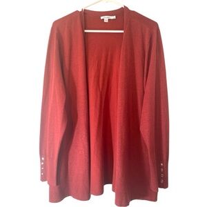 Chico’s women cardigans chili 🌶️ red size XL